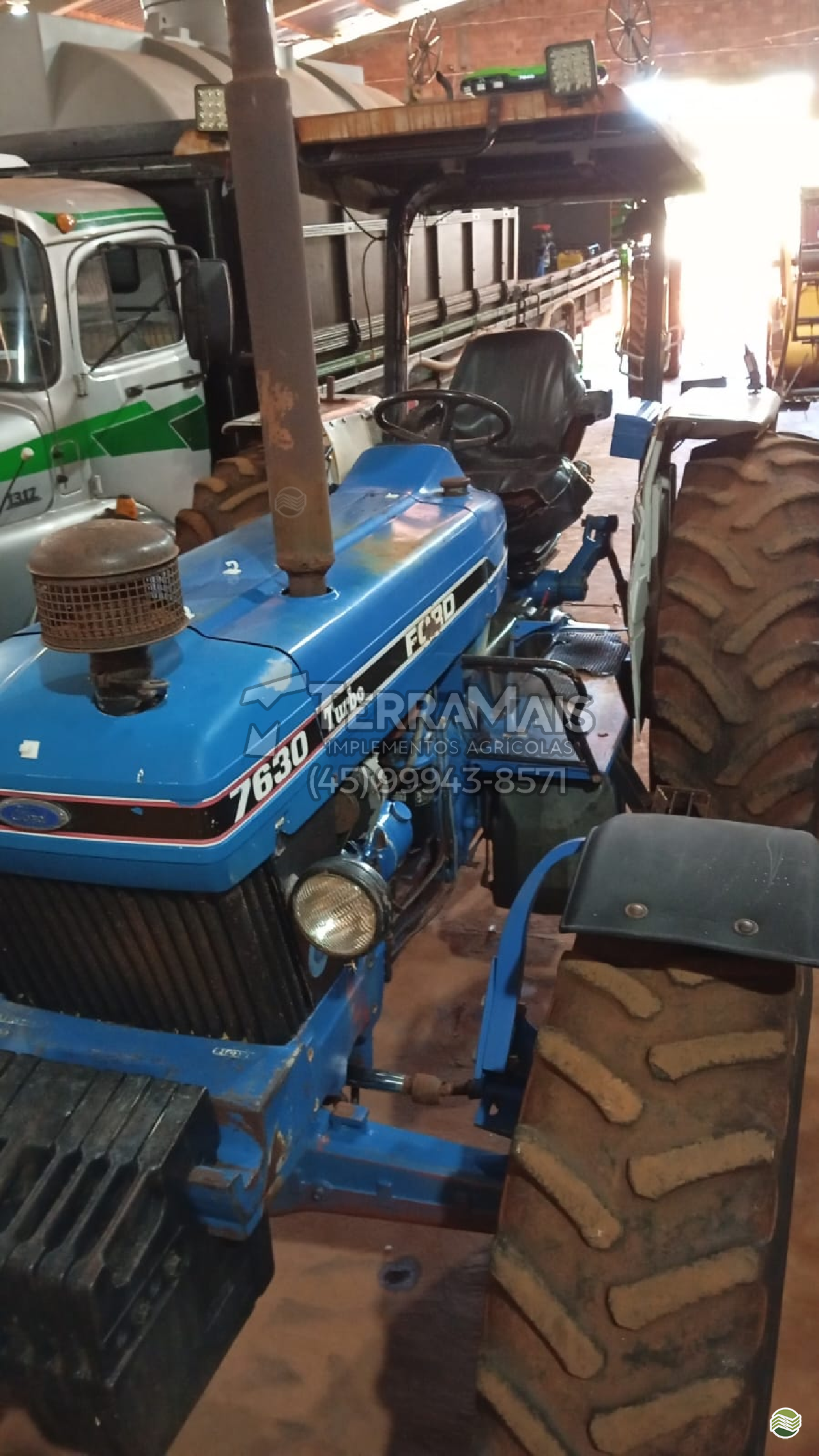 TRATOR NEW HOLLAND NEW 7630 Tração 4x4 Terra Mais Implementos Agrícolas TOLEDO PARANÁ PR